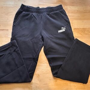 Black Puma Sweatpants